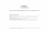 Fisheries Management Act 1994 - NSW legislation · Fisheries Management Act 1994 No 38 Contents Page Historical version for 20.11.2012 to 15.8.2013 (generated on 26.08.2013 at 13:09)