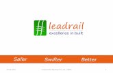Leadrail Infra Solutions Pvt Ltd - University of …faculty.washington.edu/jbs/itrans/Leadrail's_Bie_Bus 2014...07-04-2014 Leadrail Infra Solutions Pvt. Ltd. / INDIA 2 Leadrail’smission