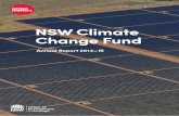 NSW Climate Change Fund · 2 NSW Climate Change Fund Annual Report 2014–15 Delivering government priorities Overview of the NSW Climate Change Fund The Fund was established in 2007