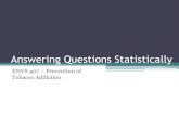 Answering Questions Statistically mbaiocch/Guest Lecture...آ  Answering Questions Statistically ENVS