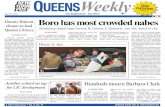 QueensWeekly 2016 03 06 · Comptroller Scott Stringer and the 2013 census, the report names Corona, North Corona, East Elmhurst and Jackson Heights as the four most crowded neighbor-hoods