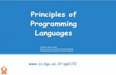 Principles of Programming Languages - Home - Newppl192/wiki.files/class/presentations/PPL192_L01.pdfJavascript and Typescript o Javascript is a multi-paradigm language, it supports