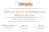 Continuous Security: Monitoring & Active Defense in the Cloud · • Application Security Curriculum Manager, SANS Institute – SANS Certified Instructor – Contributing author