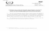 INFCIRC/463 - Agreement of 9 June 1994 Between the ... · Transfer of nuclear material out of Croatia. Croatia shall give the Agency advance notification of intended transfers of