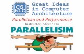 Parallelism and Performance - University of California, Berkeleyinst.eecs.berkeley.edu/~cs61c/resources/su18_lec/Lecture... · 2018-07-18 · Hardware vs. Software Parallelism •Choice