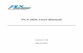 PLX SDK 7.0 User Manualread.pudn.com/downloads587/sourcecode/unix_linux/driver/2404368… · enclosed PLX CD-ROM. PLX Technology owns this PLX Software. The PLX Software is protected