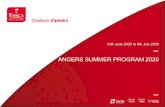 ANGERS SUMMERPROGRAM 2020 - ESSCAglobalization, demographic shifts, climate change, the need for sustainable energy sources and new security threats. In the light of the challenges