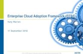 Enterprise Cloud Adoption Framework · 2020-05-19 · Enterprise Cloud Adoption Framework (ECAF) Identify Strategic Partnerships Identify Process, ... Best Candidates Determine POP