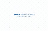 Tata Value Homes, a subsidiary of Tata Housing Development ...Tata Value Homes, a subsidiary of Tata Housing Development Company Ltd, has been formed with a vision of improving the