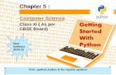 Computer Orange Template - python.mykvs.inpython.mykvs.in/presentation/class xi/computer... · 2. Interpreted language –Code execution & interpretation line by line 3. Cross-platform