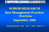 NOBOB RESEARCH Best Management Practices Overview ... · Best Practices for Ballast Water Management Basic principles: Conduct ballast water management whenever practical and at every