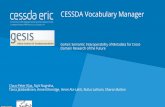 CESSDA Vocabulary Manager · » Kubernetes @ Google cloud (docker orchestrator) » Continuous Deployment pipeline (Jenkins) » BitBucket Git Benefits: » Scalable cluster (horizontal
