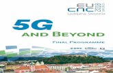 Final Programme - EuCNC · game changers such as Distributed Ledger Technologies, Artificial Intelligence, or interactive and immersive technologies. The theme for EuCNC 2018 “5G