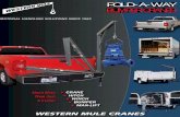 FOLD-A-WAY BUMPER CRANES - Western Mule Mule Catalog.pdf · for service bodies, flatbeds, cube & sprinter vans for mid & full size pickups for service bodies, flatbeds & cube vans