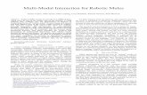Multi-Modal Interaction for Robotic MulesMulti-Modal Interaction for Robotic Mules Glenn Taylor, Mike Quist, Matt Lanting, Cory Dunham, Patrick Theisen, Paul Muench Abstract— Today’s