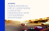 Digital identity s role in optimizing customer experience ... · Digital identity’s role in optimizing customer experience and competitive advantage. 2017 KPMG International Cooperative