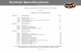 BALLASTED EPDM SYSTEM - BuildSite · MULE-HIDE PRODUCTS CO., INC 03-1111 Page 1 BALLASTED TPO SYSTEM SPECIFICATION PART 1 – GENERAL Revised Jan-2017 1.01 Description A. Scope: 1.