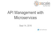 API Management with Microservices · The outer architecture is the environment where the microservices live. Specifically address the outer architecture to achieve real enterprise