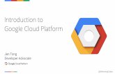 Introduction to Google Cloud Platform - mimming.com · @MimmingCodes Google Cloud Platform Compute Connectivity Big Data Storage Developer Tools Management Mobile