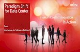 Paradigm Shift for Data Center - Fujitsu Shift... · Data Center Trends 2016+ 6. Smart DC: By 2018, 60% of companies rely on highly instrumented datacenters that use advanced automation