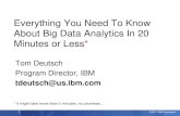 Everything You Need To Know About Big Data Analytics In 20 Minutes …media.govtech.net/GOVTECH_WEBSITE/EVENTS/PRESENTATION_DO… · Data Movement Platform– high speed data movement