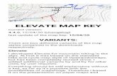 ELEVATE MAP KEY - openandromaps.org · Elevate has been tested and developed with current versions of Cruiser and OruxMaps. Elements Elements is a modification of Elevate and is made