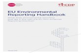 EU Environmental Reporting Handbook · Reporting non-financial information in annual reports allows investors to assess the relationship between specific non-financial matters and