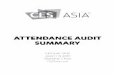 ATTENDANCE AUDIT SUMMARY - CES Asia · CES Asia™ 2019 Attendance Audit Summary 5 INDUSTRY ATTENDEE PROFILES SENIOR-LEVEL EXECUTIVES Job Title Number of Industry Attendees* Percent