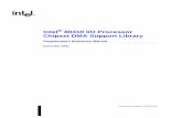 Programmers Reference Manualapplication-notes.digchip.com/027/27-46117.pdf · Intel® 80310 I/O Processor Chipset DMA Support Library Programmers Reference Manual December 2001 Document