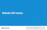 Website SEO basics - Gurtam · 2019-07-01 · SEO (Search Engine Optimization) Optimize your website Receive traffic from search engines Analyze your audience Get leads. What is on-site