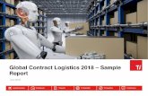 Global Contract Logistics 2018 - Sample Report · Figure 5.3 Global contract logistics market size and real growth rates Figure 5.4 Global contract logistics market forecast 2022