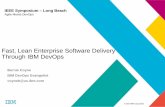 Fast, Lean Enterprise Software Delivery Through …media.computer.org/pdfs/CoyneDevOpslb.pdf10 SAFe best practices and guidance based on lean and agile principles apply to all layers