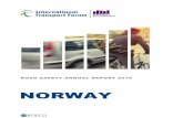 NORWAY - Home | ITF · Economic costs of road crashes Traffic crashes represent a significant cost for Norwegian society, estimated in 2016 at around EUR 1.65 billion (excluding property