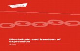 Blockchain and freedom of expression - ARTICLE 19Blockchain and freedom of expression 5 • Since blockchains are tools through which individuals can exercise their right to freedom