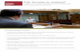 Fair Access to Justice? - Prison Reform Trust€¦ · fair trial, as protected by Article 6, European Convention on Human Rights. The current arrangements for special measures to