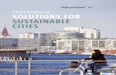 Copenhagen: Solutions For Sustainable Cities …...Copenhagen: Solutions For Sustainable Cities SOLUTION – FASTER, SAFER, MORE CONVENIENT • Cycling infrastructure is central to
