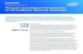 Communications Service Providers Broadband Network Gateway ... · developed by Open CORD* for Central Office Re-architected as a Datacenter (CORD) implementations. Mettle’s version