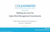 Making the Case for Cyber Risk Management Investments€¦ · 1. Learn the potential repercussions of a data breach 2. Prepare to calculate the cost of a data breach specific for
