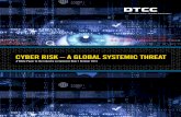 CYBER RISK – A GLOBAL SYSTEMIC THREAT/media/Files/Downloads/issues/risk/cyber-ris… · CYBER RISK – A GLOBAL SYSTEMIC THREAT A White Paper to the Industry on Systemic Risk •