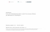 ESSnet Use of Administrative and Accounts Data in Business … 2011... · ESSnet Use of Administrative and Accounts Data in Business Statistics Work Package 2: a: Checklist to assist