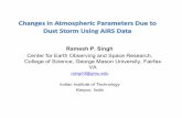 Ramesh P. Singh - AIRS · Ramesh P. Singh Center for Earth Observing and Space Research, College of Science, George Mason University, Fairfax VA rsingh3@gmu.edu Indian Institute of