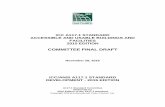 COMMITTEE FINAL DRAFT - ICC · Final Committee Draft - ICC/A117.1 -2015 Edition November 2016 Preface. This Final Committee Draft of the ICC/A117.1 Standard reflects the work of the