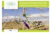 Innovative Solutions for Organic Farmers in the EU · This is a EIP-AGRI Service Point publication fact sheet Innovative Solutions for Organic Farmers in the EU: Optimising Arable
