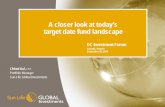 A closer look at today’s target date fund landscape · 2018-04-20 · 1ADVISOR USE ONLY . A closer look at today’s . target date fund landscape . DC Investment Forum . Toronto,
