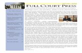 Winter 2009 FUll Court Press · Winter 2009. F. Ull . C. ourt. P. ress. the official newsletter of the state courts system of florida. In is I ue. Strategic Planning-Governance Study
