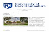 Director of Annual Giving University of New Hampshire ... · University of New Hampshire. Durham, NH . Send Nominations or Cover Letter and Resume to: Anne Norton . Search Director