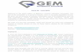 Issue 45 - June 2018 - Gem Compliance · Issue 45 - June 2018 ... introduced by MiFID II, on presentation of future performance information in communications and ﬁnancial promotions