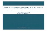 2017 COmpetitive Analysis - BEDCbedc.ca/wp-content/uploads/2017/04/2017-Competitive-Analysis.pdf · Burlington has the second lowest 2017 site plan fees for office and industrial