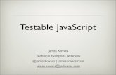 Testable JavaScript - James Kovacs' Weblogjameskovacs.com/downloads/TestableJavaScript-NYCCC2012... · 2014-02-20 · (web the Your continued donations keep free navigation. search