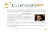 The Mason Star - George Mason University · The Mason Star August 2011 ... Christy Hogan Facilities Management ... George Mason University and/or the Commonwealth of Virginia for